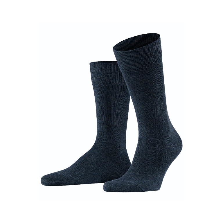 Falke Daily Sock Family New (sustainable cotton comfort) navy blue Men - 1 Pair